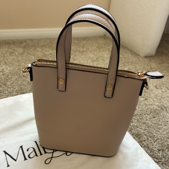 Mali & Lili Taupe Mini Crossbody Bag - Picture 3 of 5
